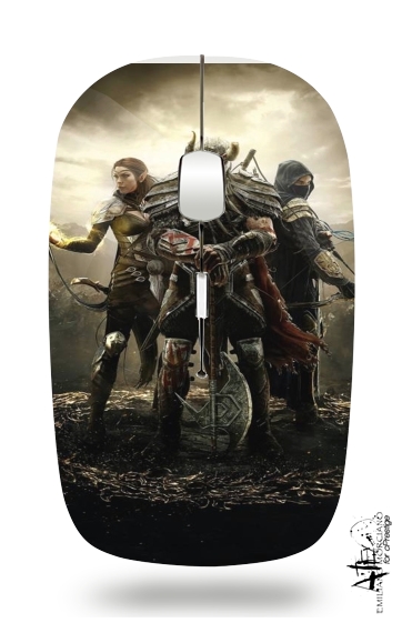  Elder Scrolls Knight for Wireless optical mouse with usb receiver
