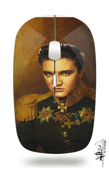  Elvis Presley General Of Rockn Roll for Wireless optical mouse with usb receiver