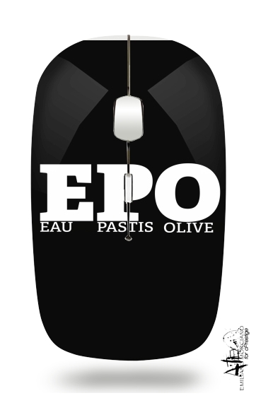  EPO Eau Pastis Olive for Wireless optical mouse with usb receiver