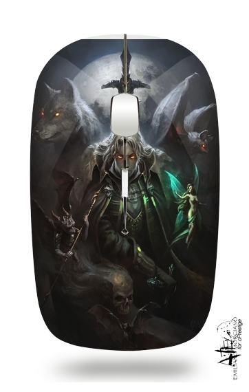  Fantasy Art Vampire Allucard for Wireless optical mouse with usb receiver