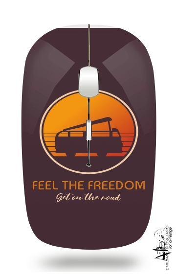  Feel The freedom on the road for Wireless optical mouse with usb receiver