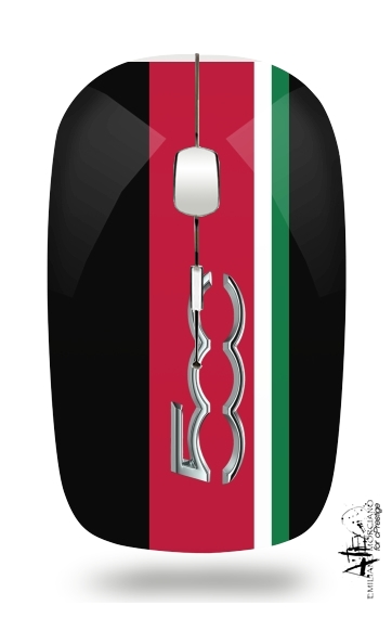  Fiat 500 Italia for Wireless optical mouse with usb receiver
