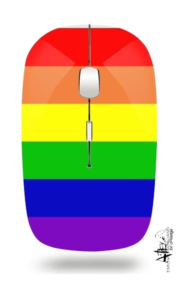  Flag Gay Rainbow for Wireless optical mouse with usb receiver