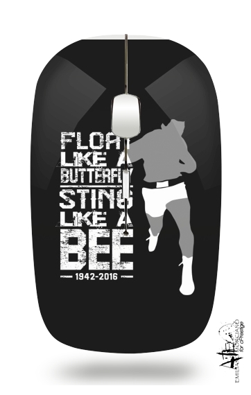  Float like a butterfly Sting like a bee for Wireless optical mouse with usb receiver