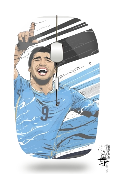  Football Stars: Luis Suarez - Uruguay for Wireless optical mouse with usb receiver