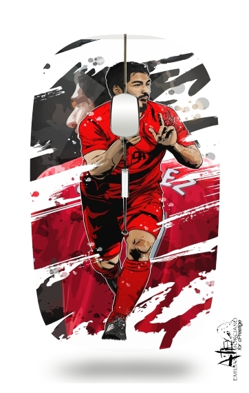  Football Stars: Luis Suarez for Wireless optical mouse with usb receiver