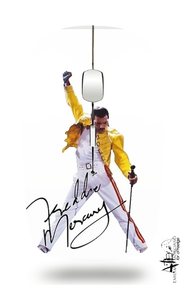  Freddie Mercury Signature for Wireless optical mouse with usb receiver