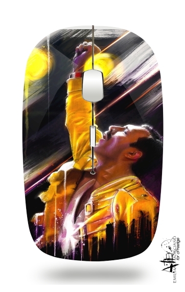  Freddie Mercury for Wireless optical mouse with usb receiver