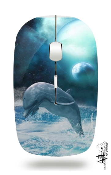  Freedom Of Dolphins for Wireless optical mouse with usb receiver