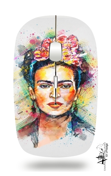  Frida Kahlo for Wireless optical mouse with usb receiver