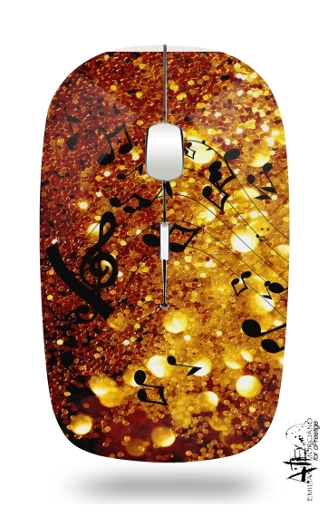  Golden Music for Wireless optical mouse with usb receiver