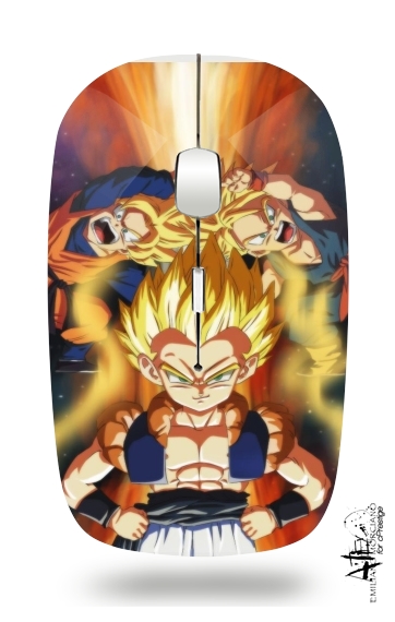  Gotenks Gohan x Trunks fusion for Wireless optical mouse with usb receiver