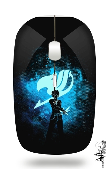  Grey Fullbuster - Fairy Tail for Wireless optical mouse with usb receiver