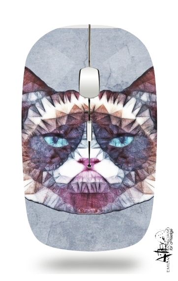  grumpy cat for Wireless optical mouse with usb receiver