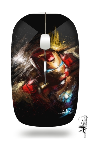  Grunge Ironman for Wireless optical mouse with usb receiver