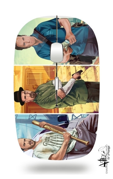  GTA Breaking Bad  for Wireless optical mouse with usb receiver