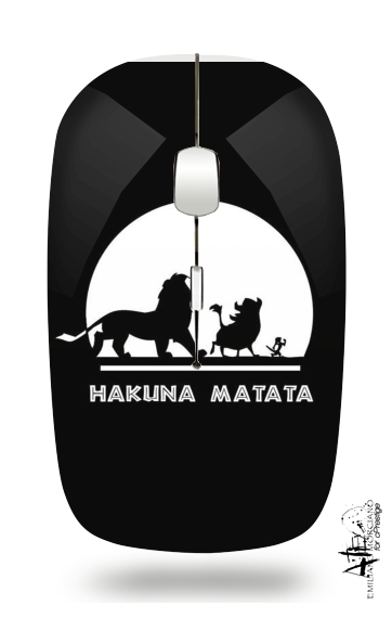  Hakuna Matata Elegance for Wireless optical mouse with usb receiver