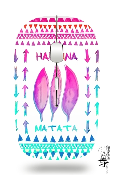  HAKUNA MATATA for Wireless optical mouse with usb receiver