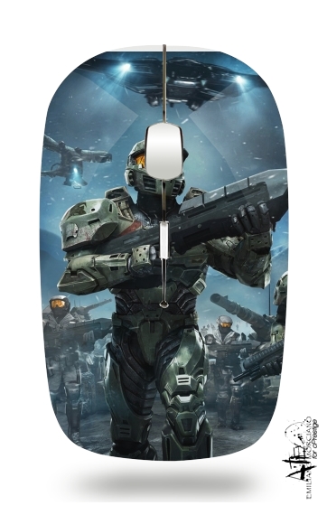  Halo War Game for Wireless optical mouse with usb receiver