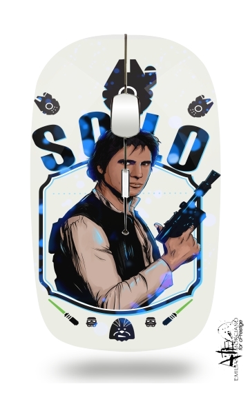  Han Solo from Star Wars  for Wireless optical mouse with usb receiver