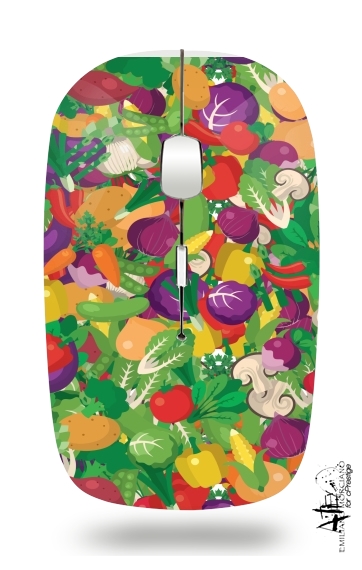  Healthy Food: Fruits and Vegetables V3 for Wireless optical mouse with usb receiver