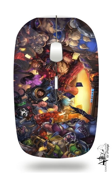  Hearthstone fan art for Wireless optical mouse with usb receiver