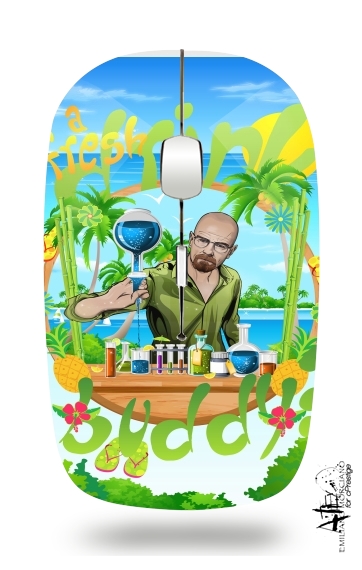  Heisenberg - Breaking Bad summer drink for Wireless optical mouse with usb receiver