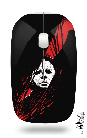  Hell-O-Ween Myers knife for Wireless optical mouse with usb receiver
