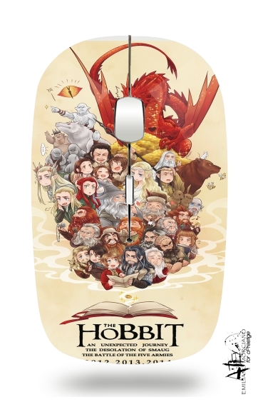  Hobbit The journey for Wireless optical mouse with usb receiver