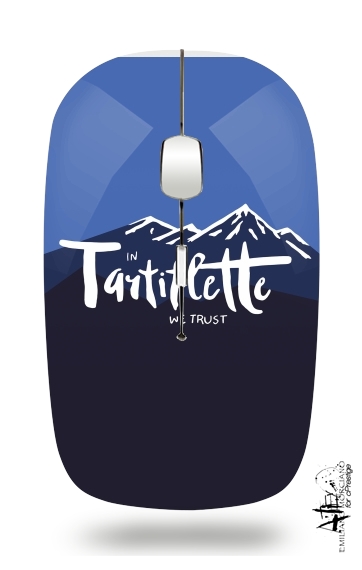  in tartiflette we trust for Wireless optical mouse with usb receiver