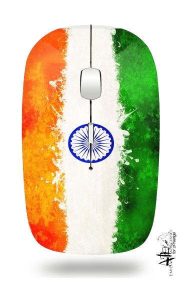  Indian Paint Spatter for Wireless optical mouse with usb receiver