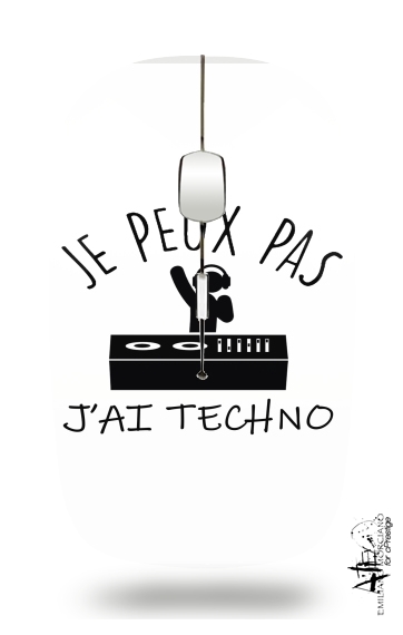  Je peux pas jai techno Festival for Wireless optical mouse with usb receiver