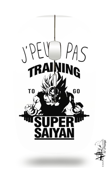  Je peux pas Training to go super saiyan for Wireless optical mouse with usb receiver