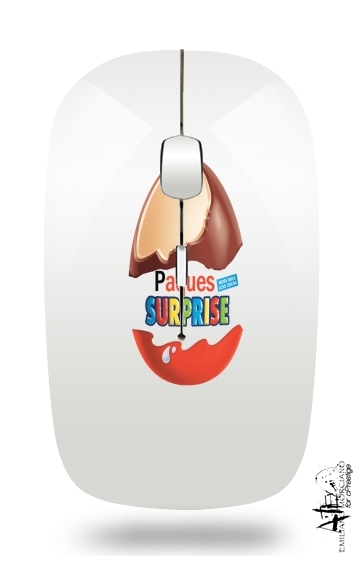  Joyeuses Paques Inspired by Kinder Surprise for Wireless optical mouse with usb receiver