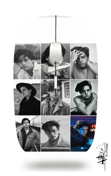  JugHead Cole Sprouse for Wireless optical mouse with usb receiver