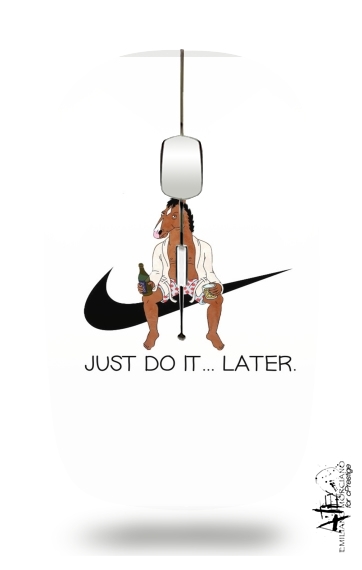  JUST DO IT LATER Bojack Horseman for Wireless optical mouse with usb receiver