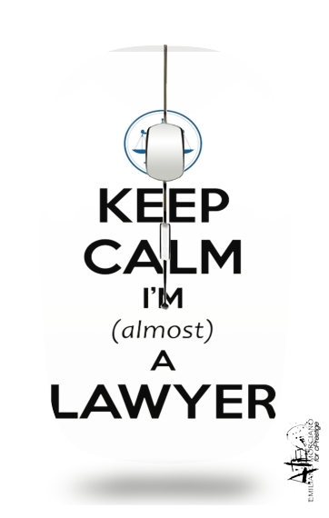  Keep calm i am almost a lawyer for Wireless optical mouse with usb receiver