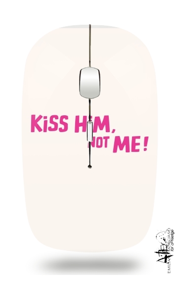  Kiss him Not me for Wireless optical mouse with usb receiver