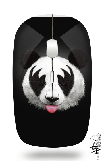  Kiss of a Panda for Wireless optical mouse with usb receiver
