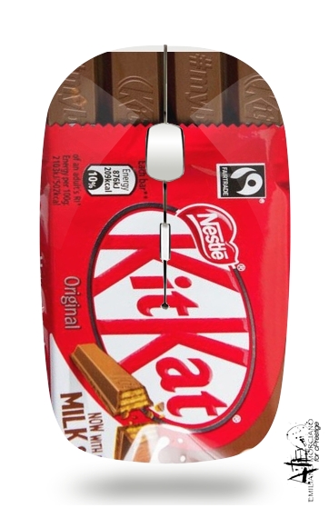  kit kat chocolate for Wireless optical mouse with usb receiver