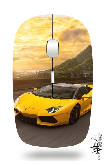  lamborghini for Wireless optical mouse with usb receiver