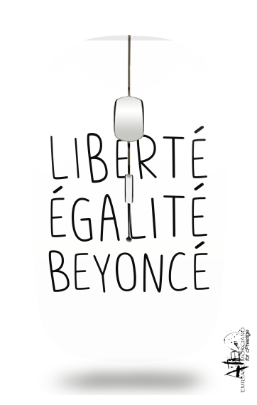  Liberte egalite Beyonce for Wireless optical mouse with usb receiver