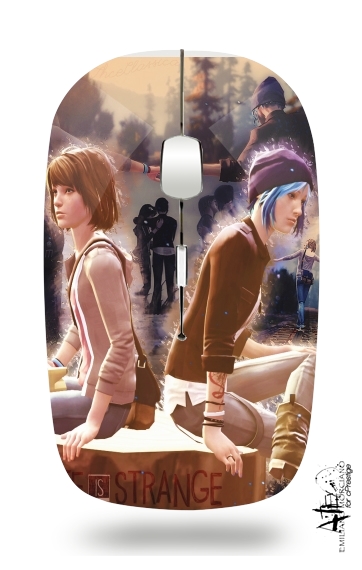  Life Is Strange Mixed Scenes for Wireless optical mouse with usb receiver