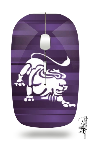  Lion - Sign of the zodiac for Wireless optical mouse with usb receiver