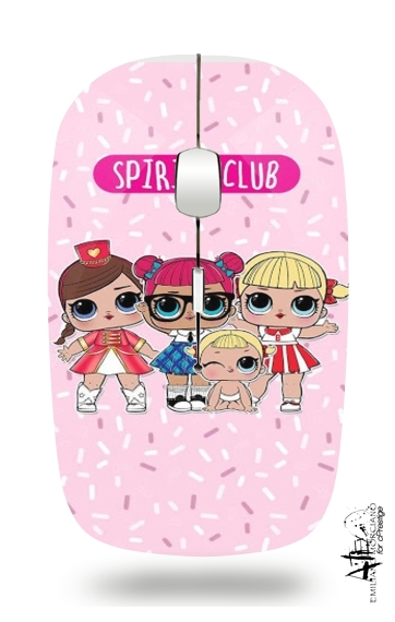  Lol Surprise Dolls Cartoon for Wireless optical mouse with usb receiver