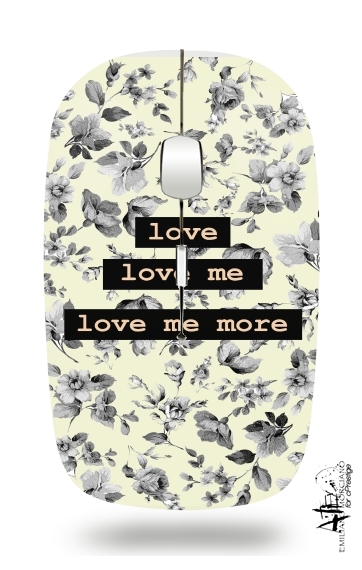  love me more for Wireless optical mouse with usb receiver