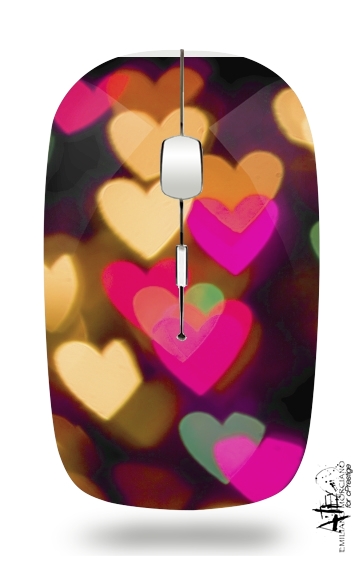  MAGIC HEARTS for Wireless optical mouse with usb receiver