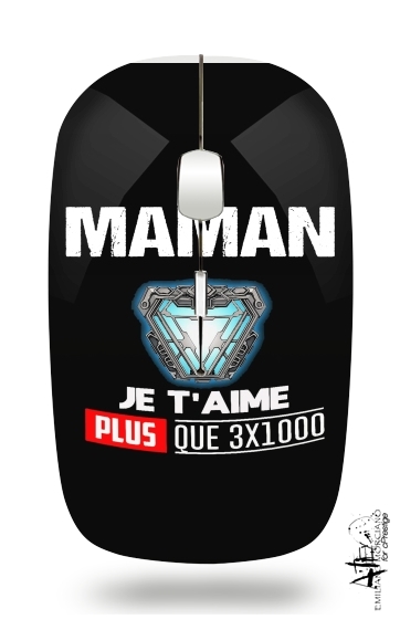  Maman je taime plus que 3x1000 for Wireless optical mouse with usb receiver
