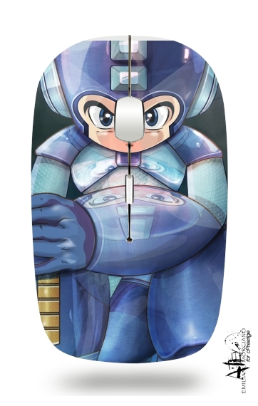  MEGAMAN for Wireless optical mouse with usb receiver