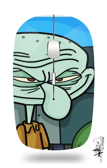 Meme Collection Squidward Tentacles for Wireless optical mouse with usb receiver